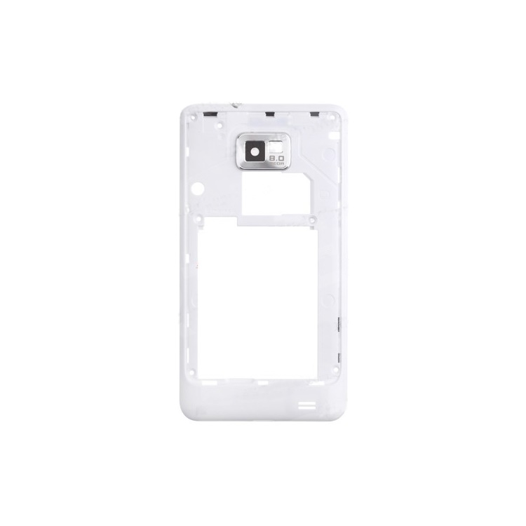 

White OEM Middle Plate Housing Cover for Samsung I9100 Galaxy S2, Other Phone Models