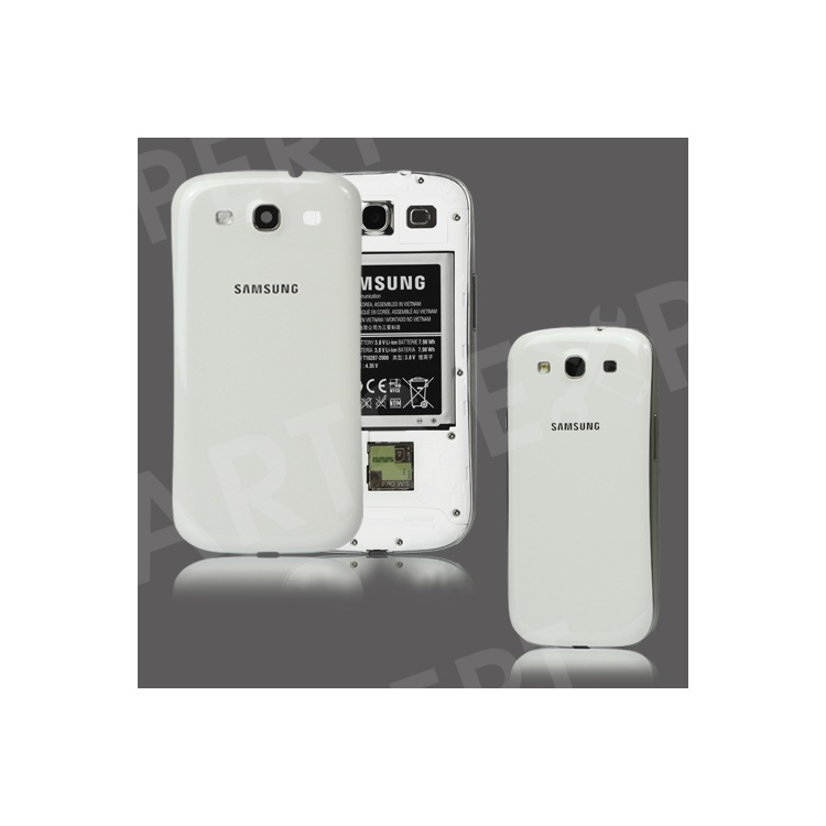 

For Samsung i9300 Galaxy S iii Back Cover Housing Replacement OEM - White, Galaxy S III I9300