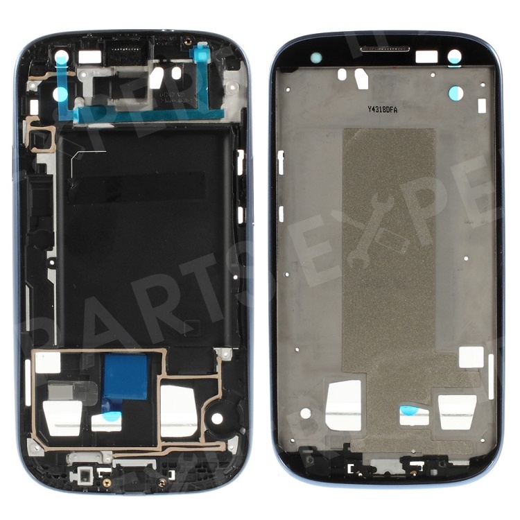

Front Housing Frame Bezel Plate for Samsung Galaxy S 3 iii OEM - Blue, Galaxy S III I9300