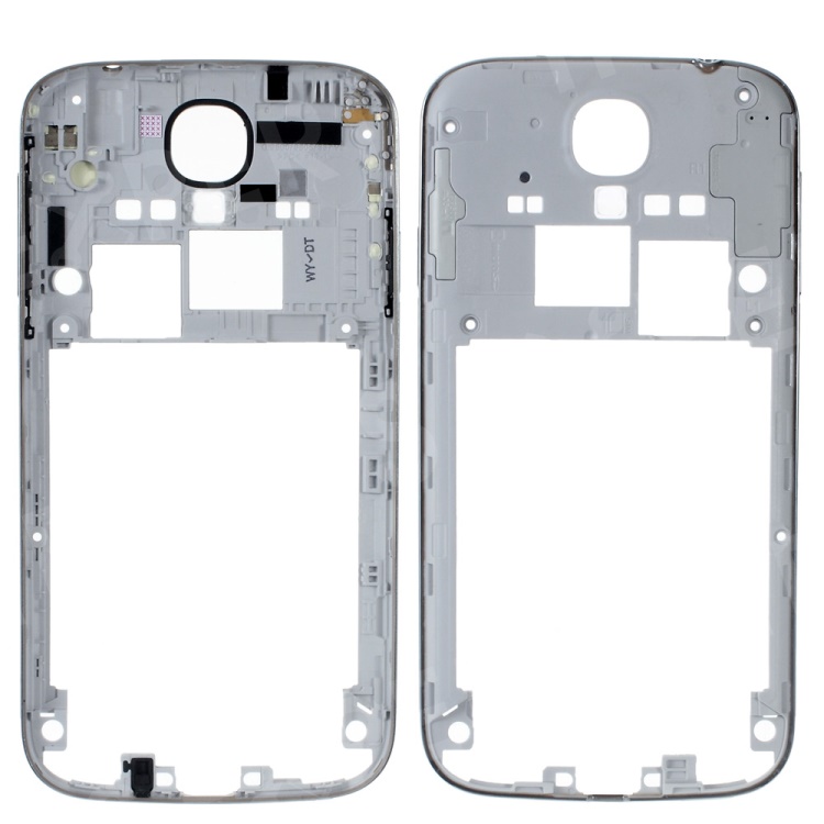 Middle Frame Bezel Replacement for Samsung Galaxy S4 S IV i9500 OEM - White