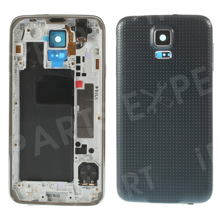 

OEM Back Cover Housing & Middle Plate for Samsung Galaxy S5 G900 - Grey, Galaxy S5 G900