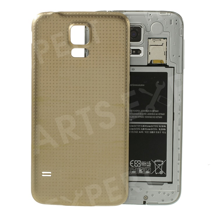 OEM Battery Door Cover Replacement for Samsung Galaxy S5 G900 - Champagne