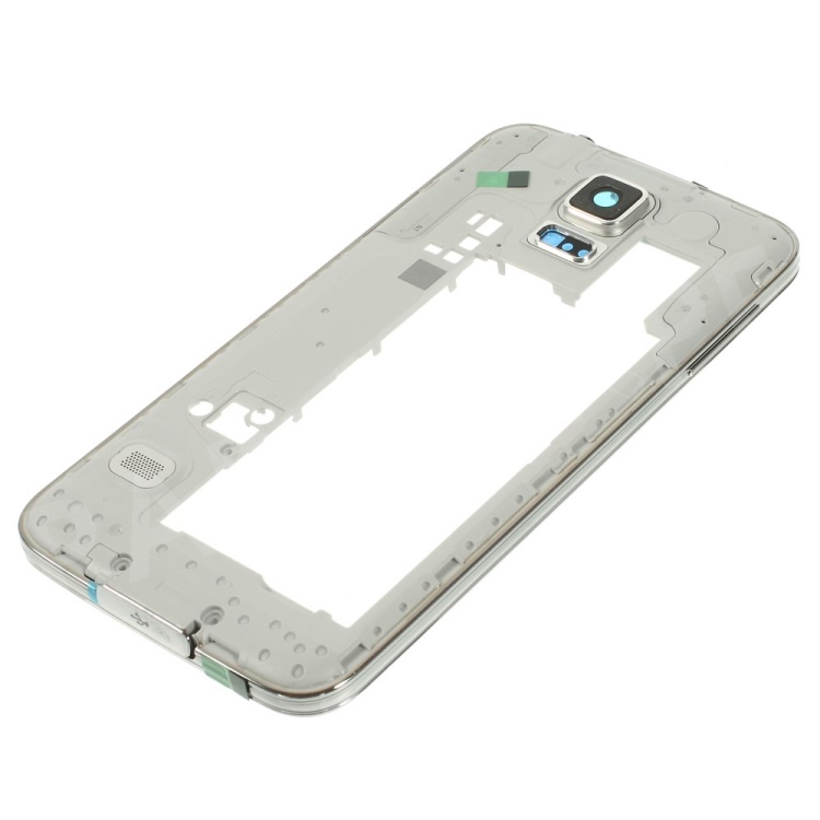 OEM Middle Plate with Side Keys Replace Part for Samsung Galaxy S5 G900 - Gold