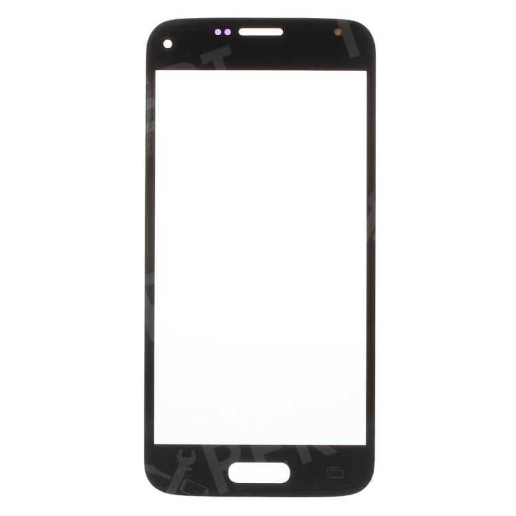 Front Glass Lens Replacement for Samsung Galaxy S5 Mini G800 - Black