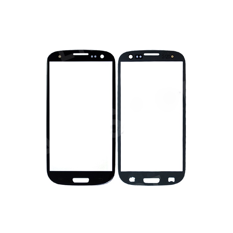 Front Glass Lens Screen Cover for Samsung i9300 Galaxy S III S3 - Black