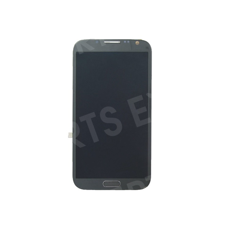 

For Samsung N7100 Galaxy Note ii LCD Assembly with Touch Screen + Middle Frame - Grey (OEM), Galaxy Note II N7100