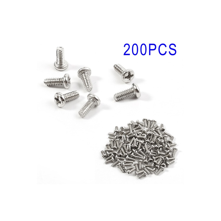 

200PCS/Pack Repair Replacement Alloy Screws for Samsung Galaxy S 4 IV i9500, Galaxy S4 I9500