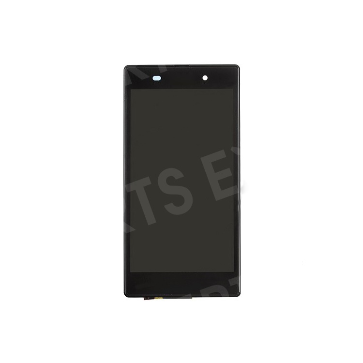 Black OEM LCD Screen and Digitizer Assembly with Front Housing for Sony Xperia Z1 L39h C6903 Honami