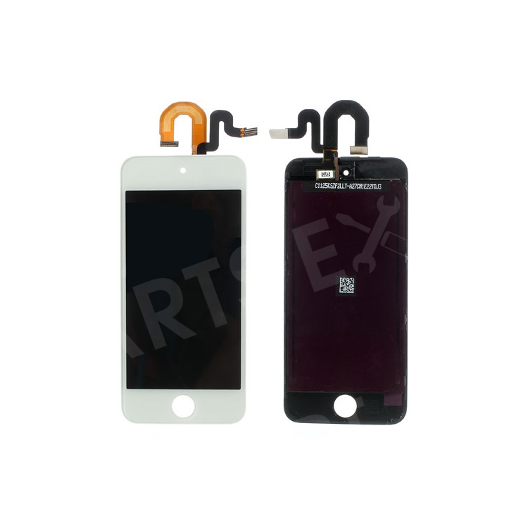 LCD Screen with Digitizer Touch Screen Assembly Replacement for iPod Touch 5 - White